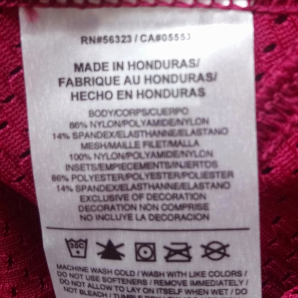 Nwt $75 NIKE Red Performance Training Top 2XL/3XL - Picture 10 of 10